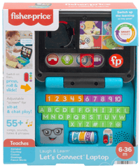 Fisher - Price Laugh & Learn Let's Connect Laptop HGW96 - Colorland Toys