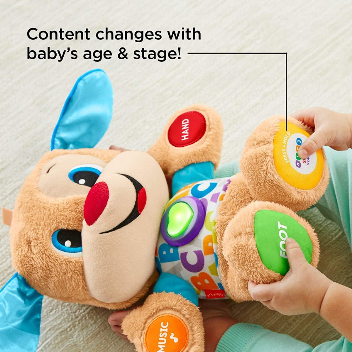 Fisher Price Laugh & Learn Smart Stages Puppy FPM43 - Colorland Toys