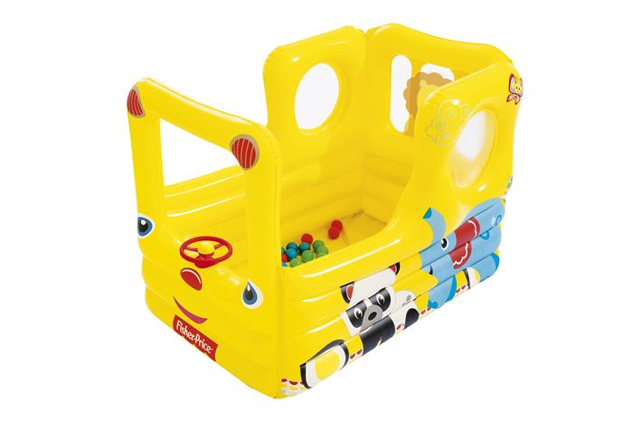 Fisher-Price Lil Learner School Bus Ball Pit Set — image 1