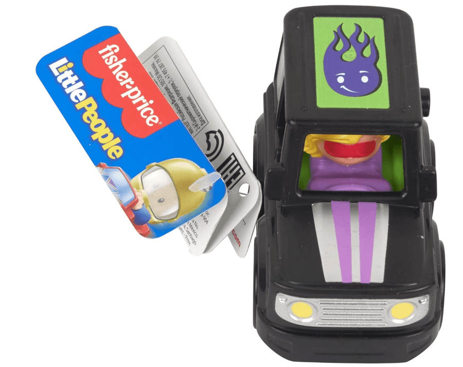 Fisher Price Little People Wheelies Black SUV GMJ14/GMJ24 — image 3