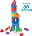 Fisher-Price Mega Bloks First Builders Big Building Bag 80 pcs DCH63