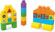 Fisher-Price Mega Bloks Lets Get Learning Bag 150 Pieces FVJ49