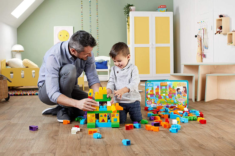 Fisher-Price Mega Bloks Lets Get Learning Bag 150 Pieces FVJ49 — image 5