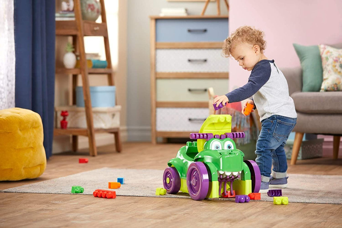Fisher-Price Mega Bloks Ride n Chomp Croc Ride-on GFG22 — image 3