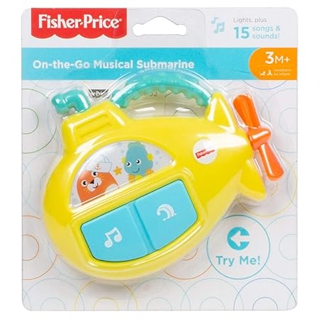 Fisher Price On The Go Musical Submarine GFX89 — image 1