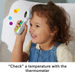 Fisher-Price Preschool Pretend Play Medical Kit 7-Piece Doctor Bag