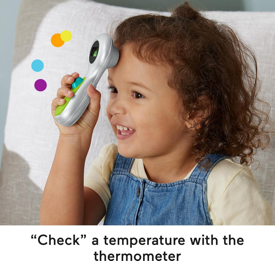 Fisher-Price Preschool Pretend Play Medical Kit 7-Piece Doctor Bag — image 3