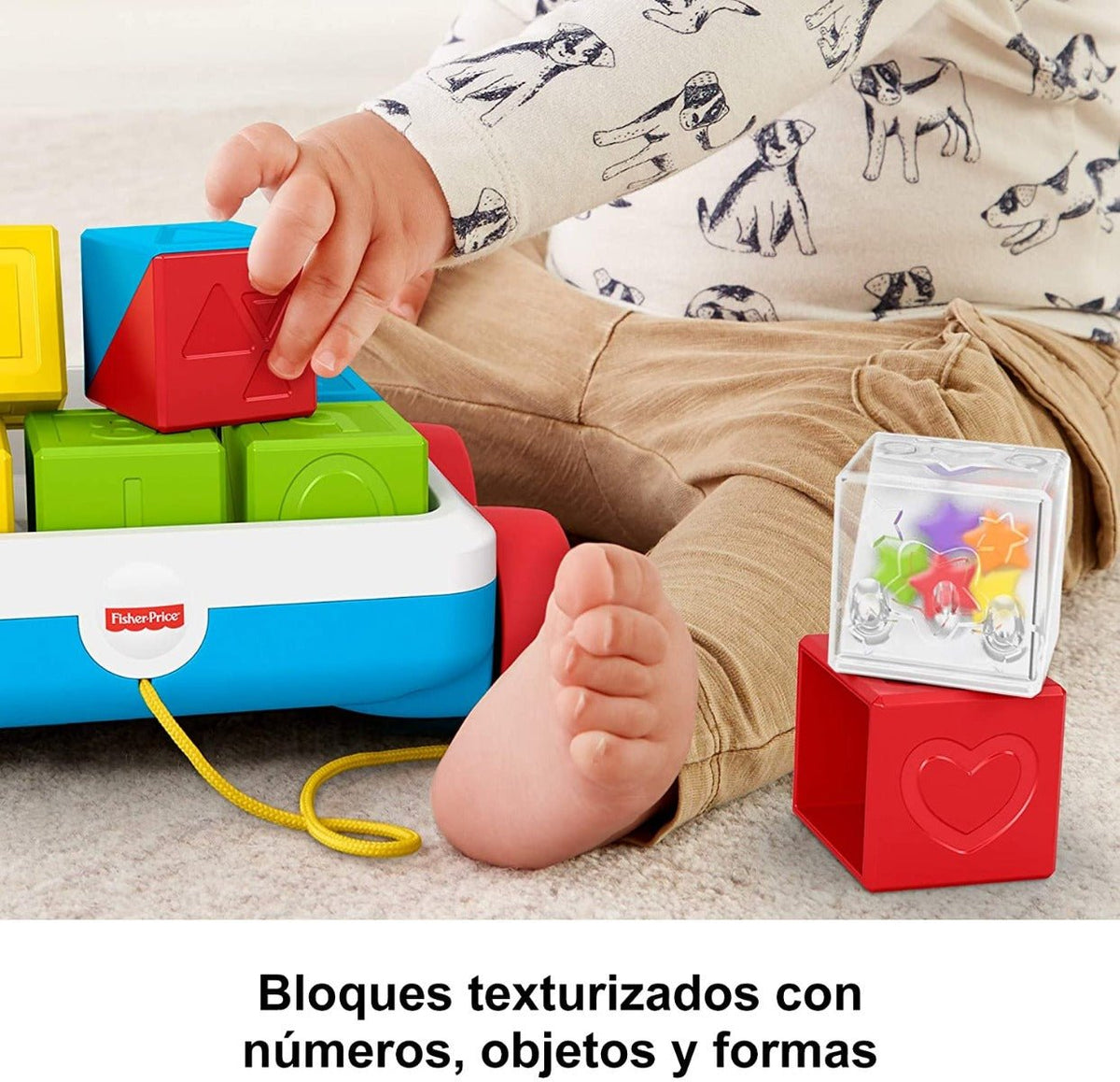 Fisher-Price Pull Along Activity Blocks GJW10 — image 5