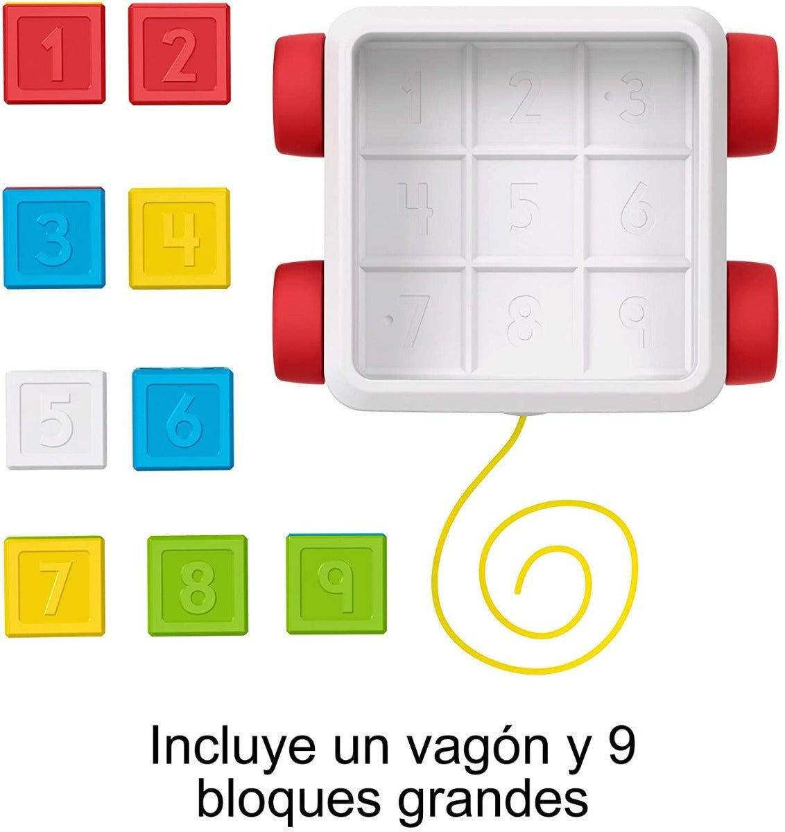 Fisher - Price Pull Along Activity Blocks GJW10 - Colorland Toys