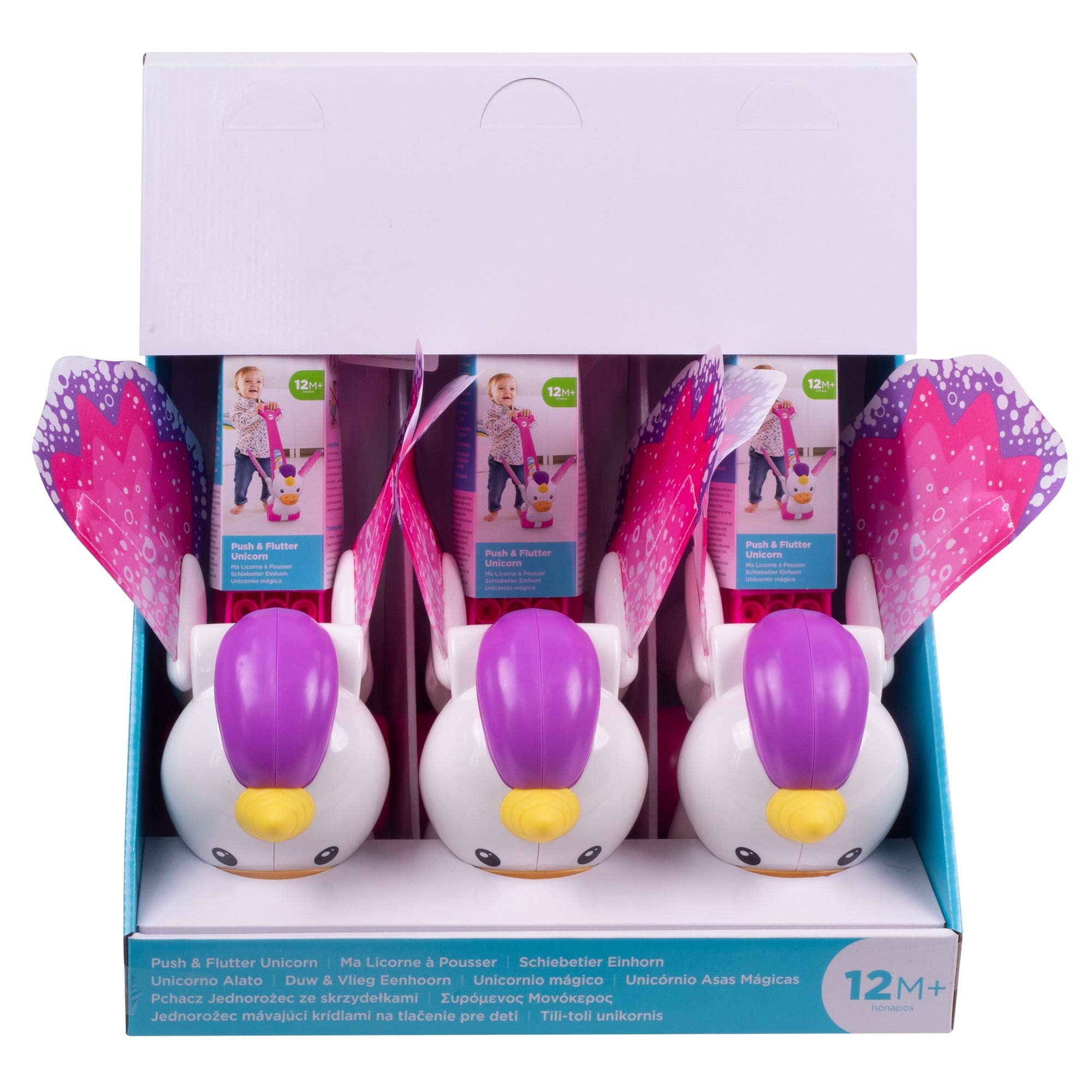 Fisher Price Push & Flutter Unicorn GCV72 - Colorland Toys