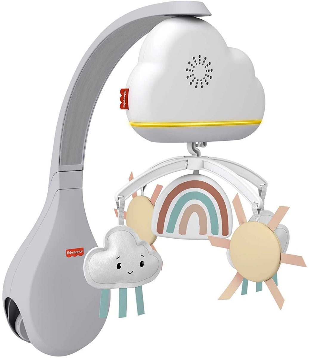 Fisher - Price Rainbow Showers Bassinet to Bedside Mobile HBP40 - Colorland Toys