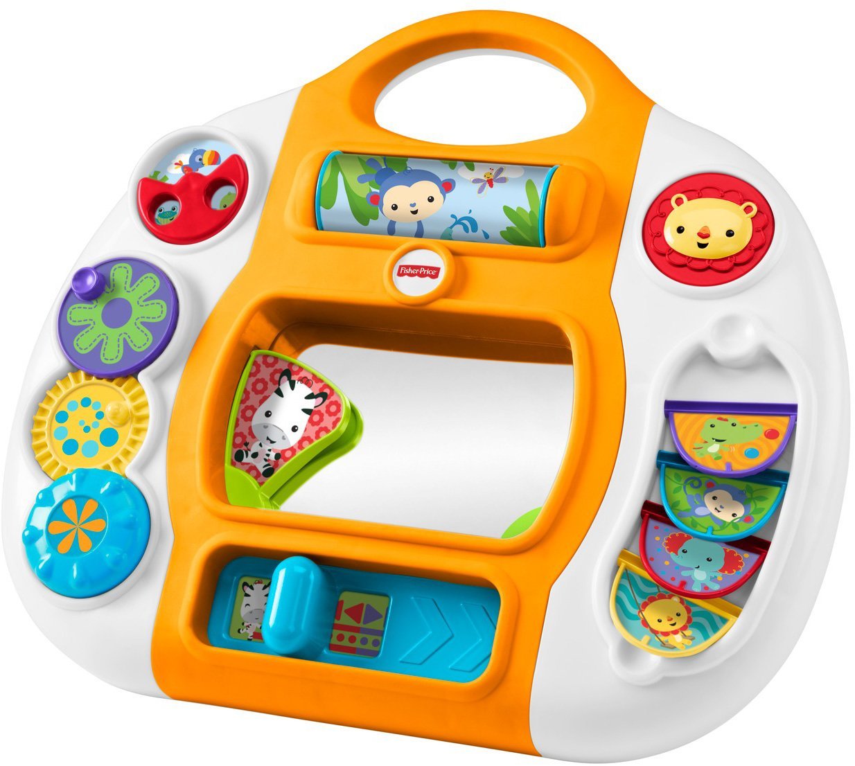 Fisher Price Rainforest Friends Activity Baby Discovery Panel DMJ39 - Colorland Toys