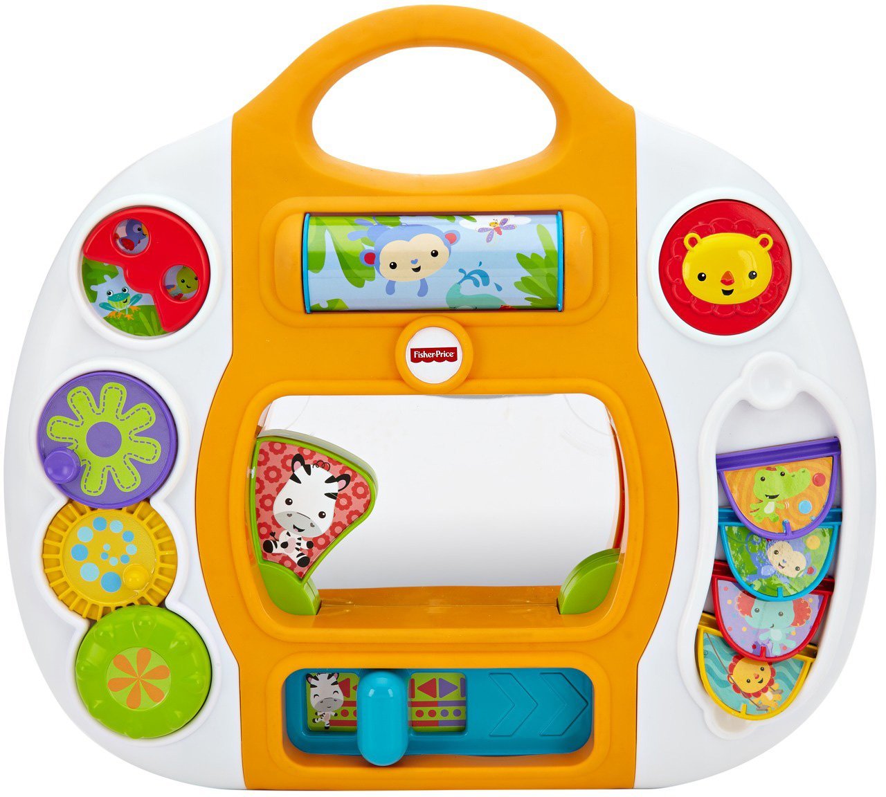 Fisher Price Rainforest Friends Activity Baby Discovery Panel DMJ39 - Colorland Toys