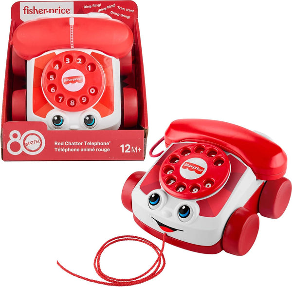 Fisher-Price Red Chatter Telephone JGG97