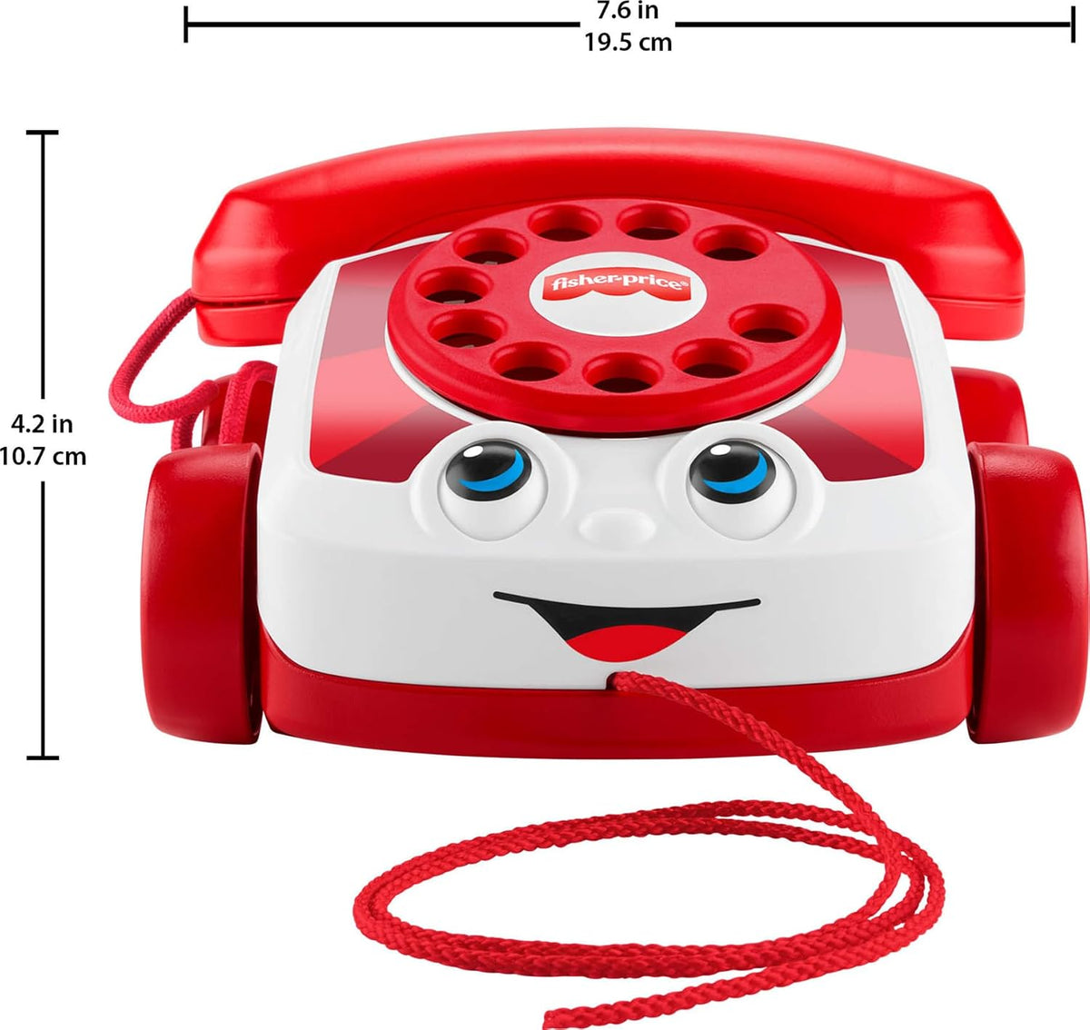 Fisher-Price Red Chatter Telephone JGG97 — image 6