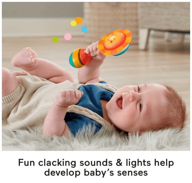 Fisher - Price Shake & Shine Sun Rattle HBP47 - Colorland Toys