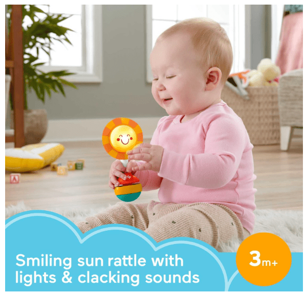 Fisher-Price Shake & Shine Sun Rattle HBP47 — image 3