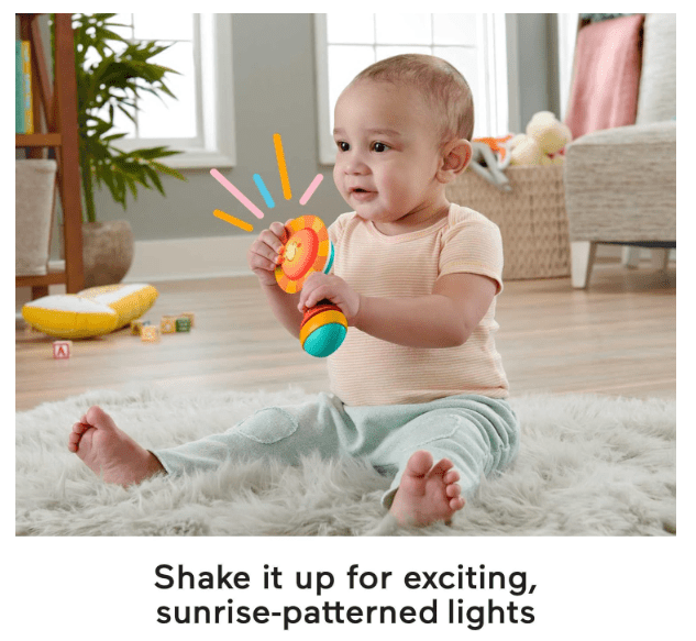 Fisher-Price Shake & Shine Sun Rattle HBP47 — image 4