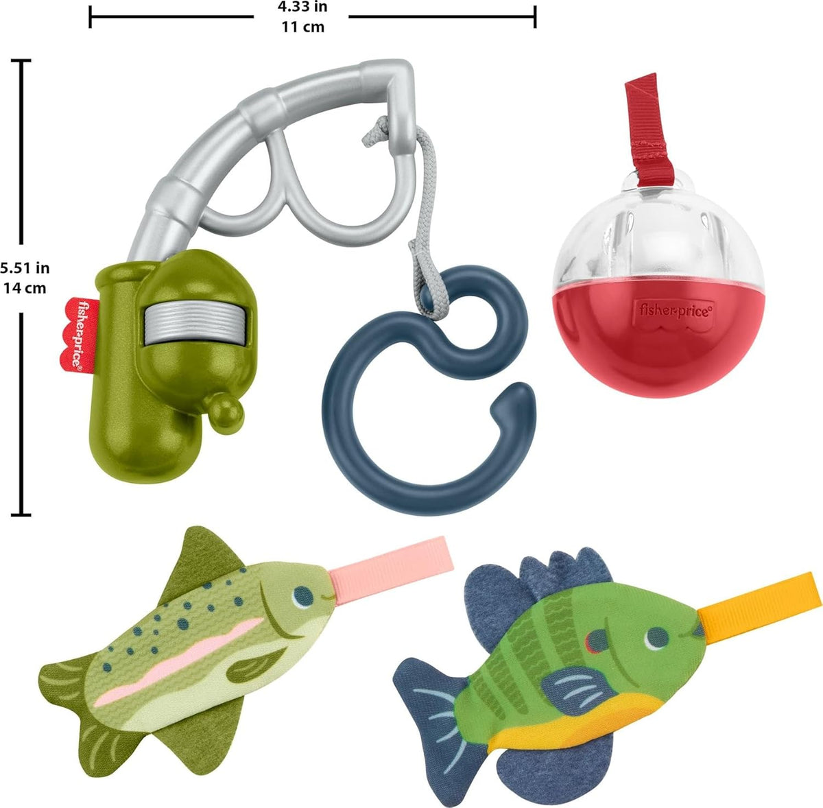 Fisher Price Squishseas Silicone Rattle Asstd. — image 3
