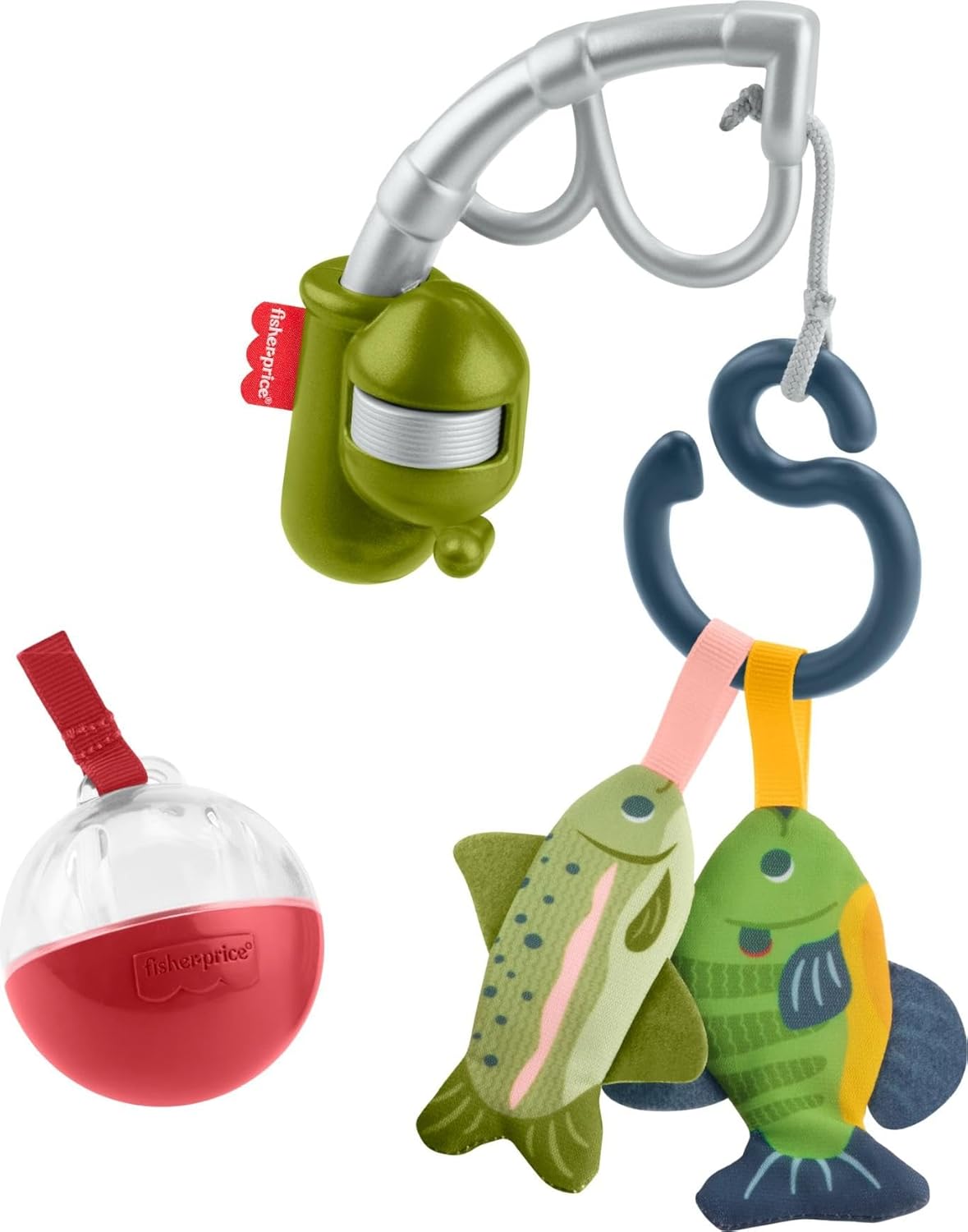 Fisher Price Squishseas Silicone Rattle Asstd. — image 1
