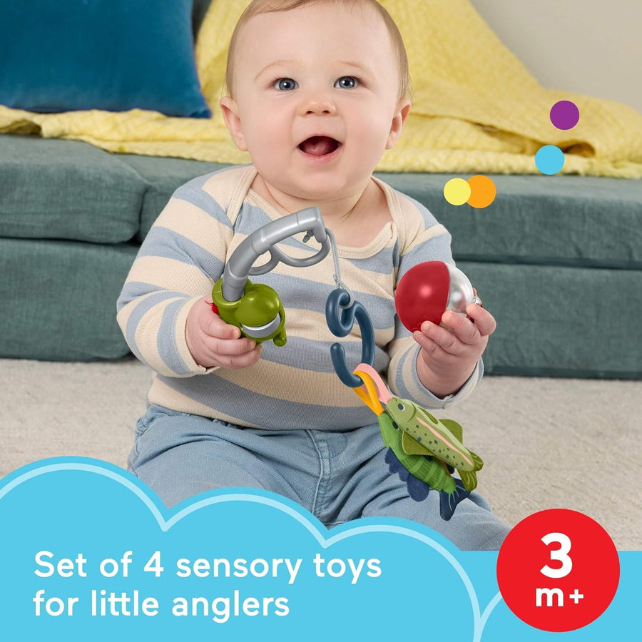 Fisher Price Squishseas Silicone Rattle Asstd. — image 6
