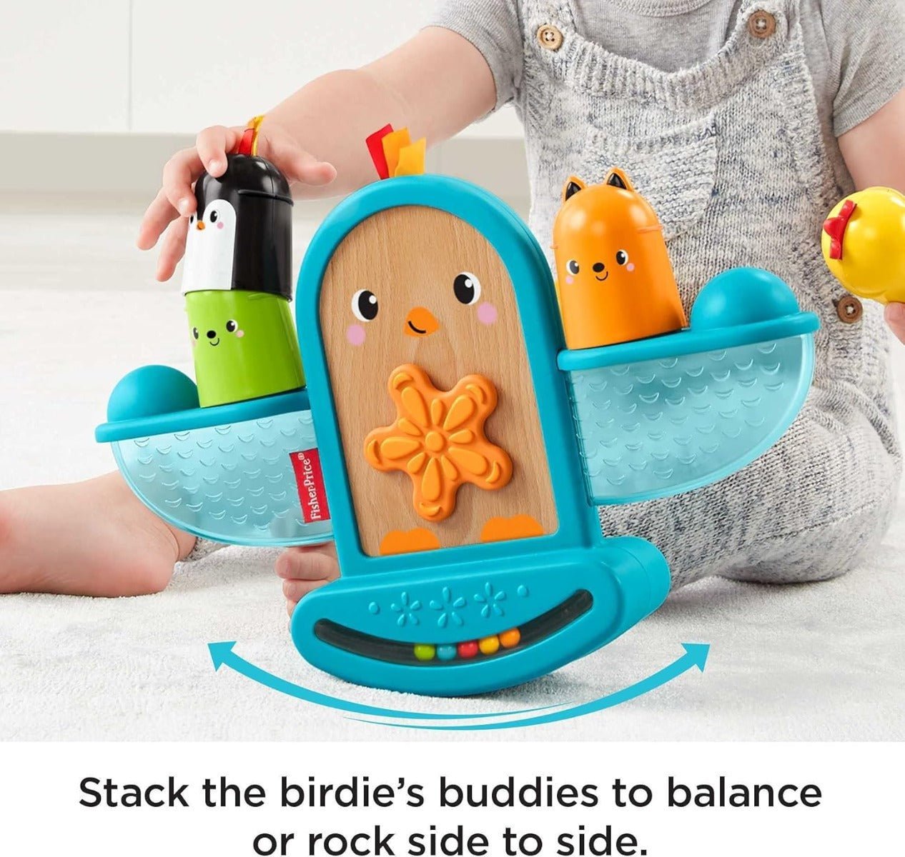 Fisher Price Stack and Rattle Birdie GJW26 - Colorland Toys