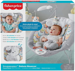 Fisher - Price Sweet Snugapuppy Deluxe Bouncer GWD50 - Colorland Toys