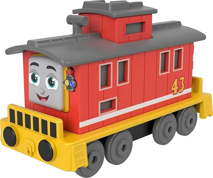 Fisher Price Thomas and Friends Push Along Small Engine - Brake Car Bruno HHN55/HFX89 — image 4