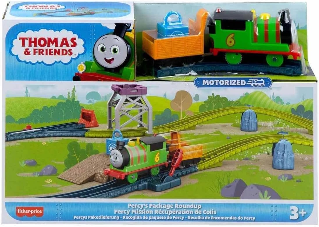 Fisher Price Thomas & Friends Motorized Track Set - Percy's Cargo HGY78/HPN58 — image 1