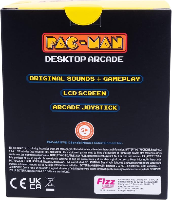 Fizz Creation Pac-Man Desktop Arcade 320120 — image 8