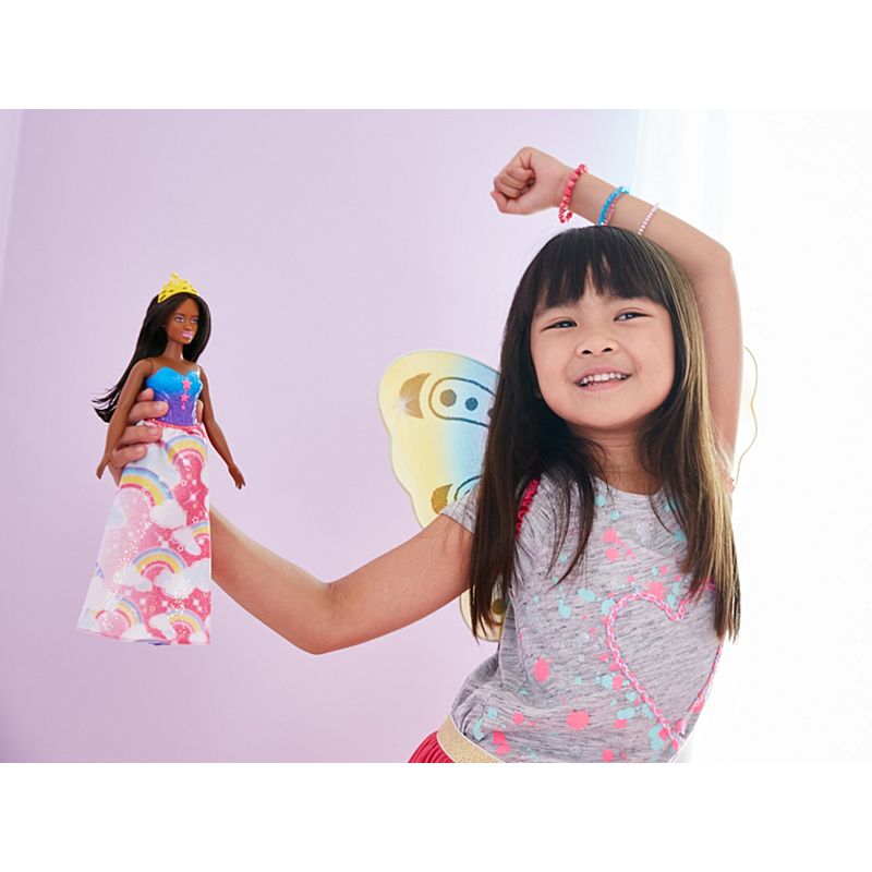 Barbie Dreamtopia Rainbow Cove Princess African American FJC94 - Colorland Toys