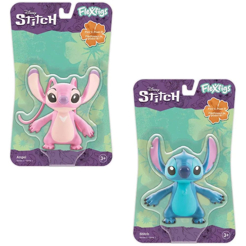 Flexfigs Lilo & Stitch Asst TCG - 55268 - Colorland Toys