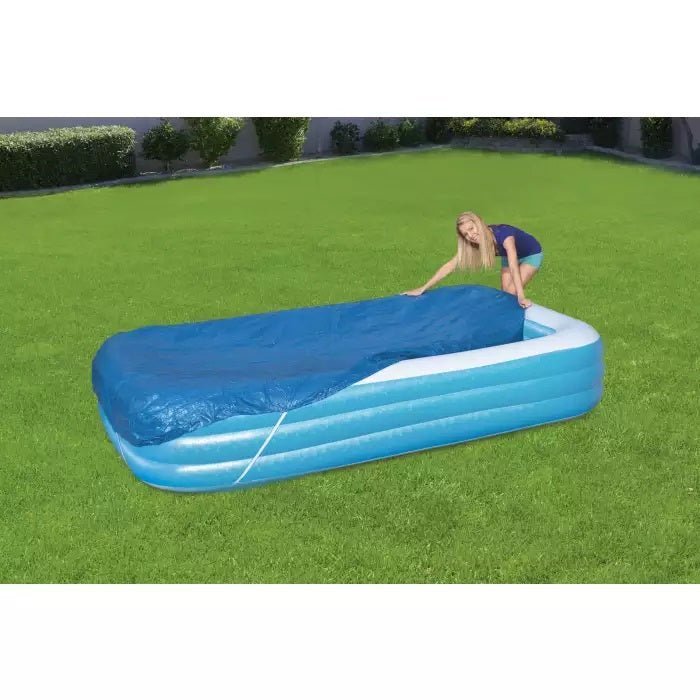 Flowclear PE Tarpaulin Pool Cover for Family Pools 305 x 183 x 56 cm 58108 — image 1