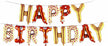 Foil Balloon Kit Happy Birthday Mix Color 40-Cm 0866229