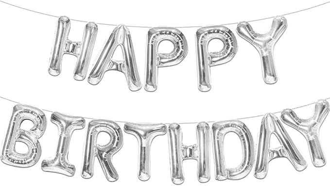 Foil Balloon Letter Happy Birthday 40-Cm 0868244 — image 1