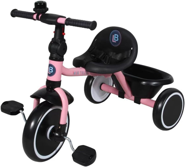 Foldable Tricycle LB 266 for Toddlers, Pink