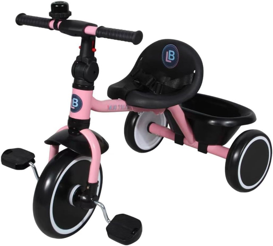 Foldable Tricycle LB 266 for Toddlers, Pink