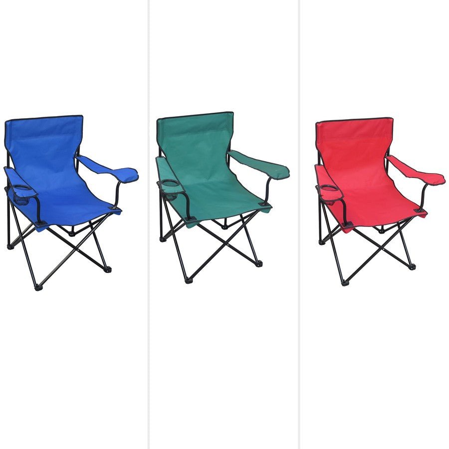 Folding Beach Chair Asstd. 0524-4 — image 1