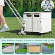 Folding Carriage 8IN Green