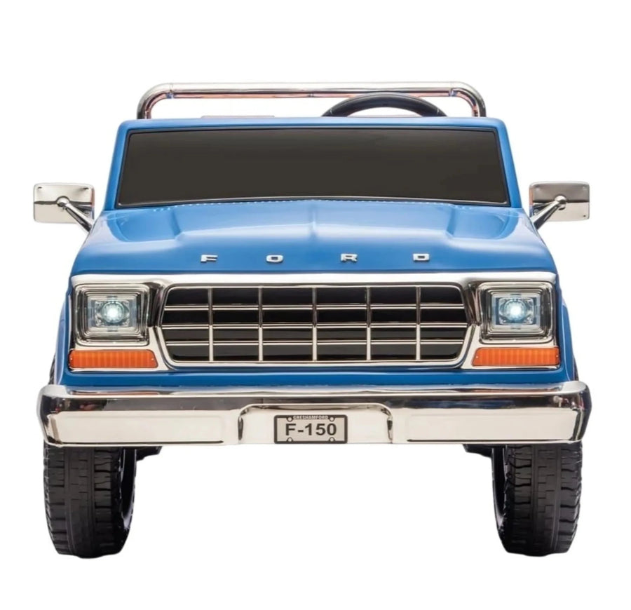 Ford F150 Classic Pickup Ride-On Eva 24V/2M Blue S323 — image 3
