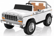 Ford F150 Classic Pickup Ride-On Eva 24V/2M White S323