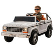 Ford F150 Classic Pickup Ride-On Eva 24V/2M White S323