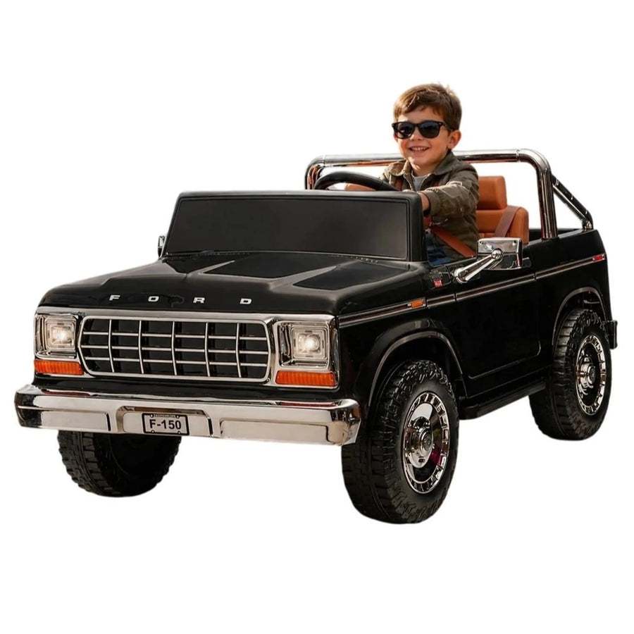 Ford F150 Classic Pickup Ride-On Eva 24V/4M Black S323 — image 2