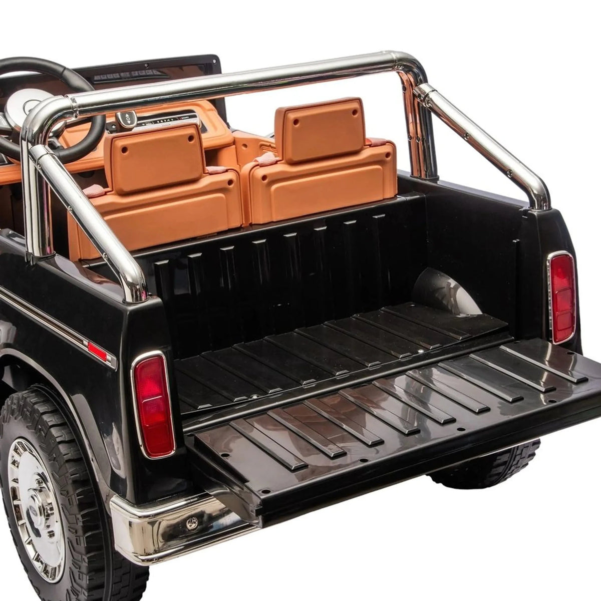 Ford F150 Classic Pickup Ride-On Eva 24V/4M Black S323 — image 8