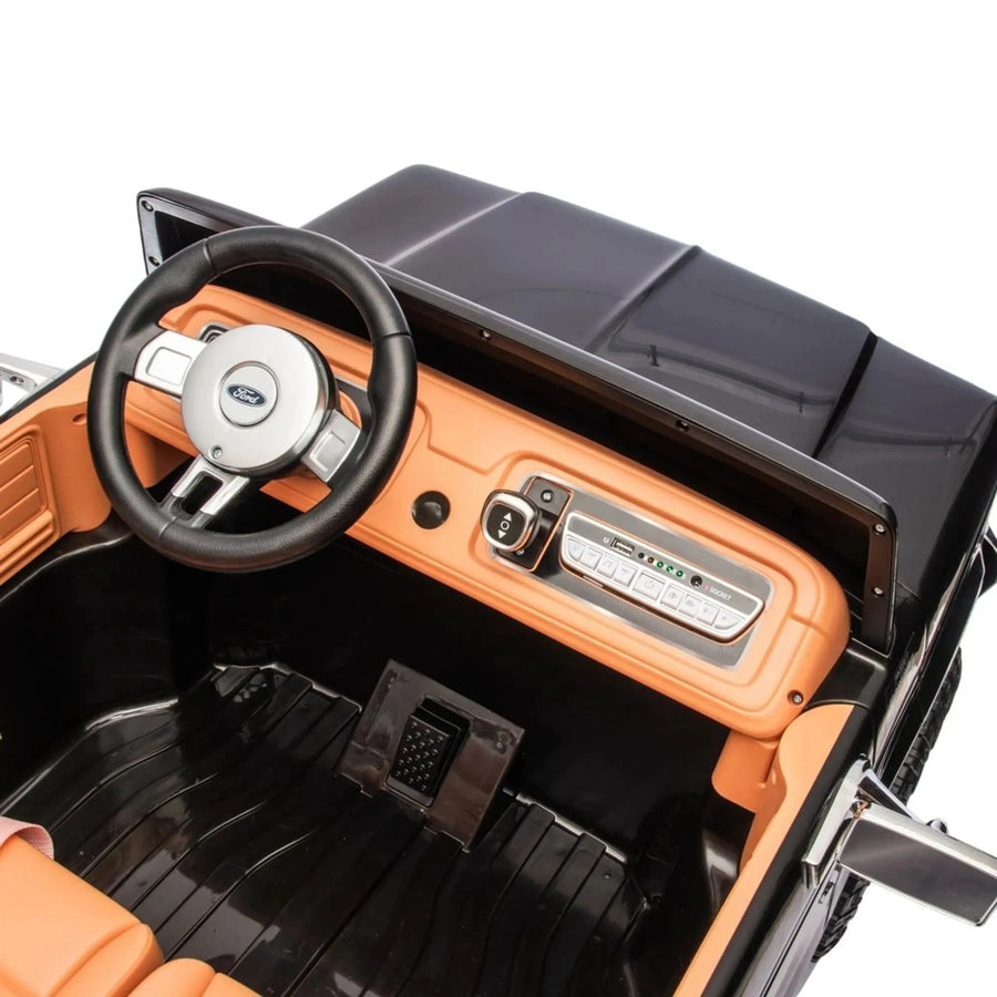 Ford F150 Classic Pickup Ride-On Eva 24V/4M Black S323 — image 9