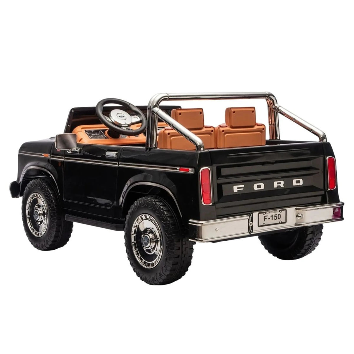 Ford F150 Classic Pickup Ride-On Eva 24V/4M Black S323 — image 5