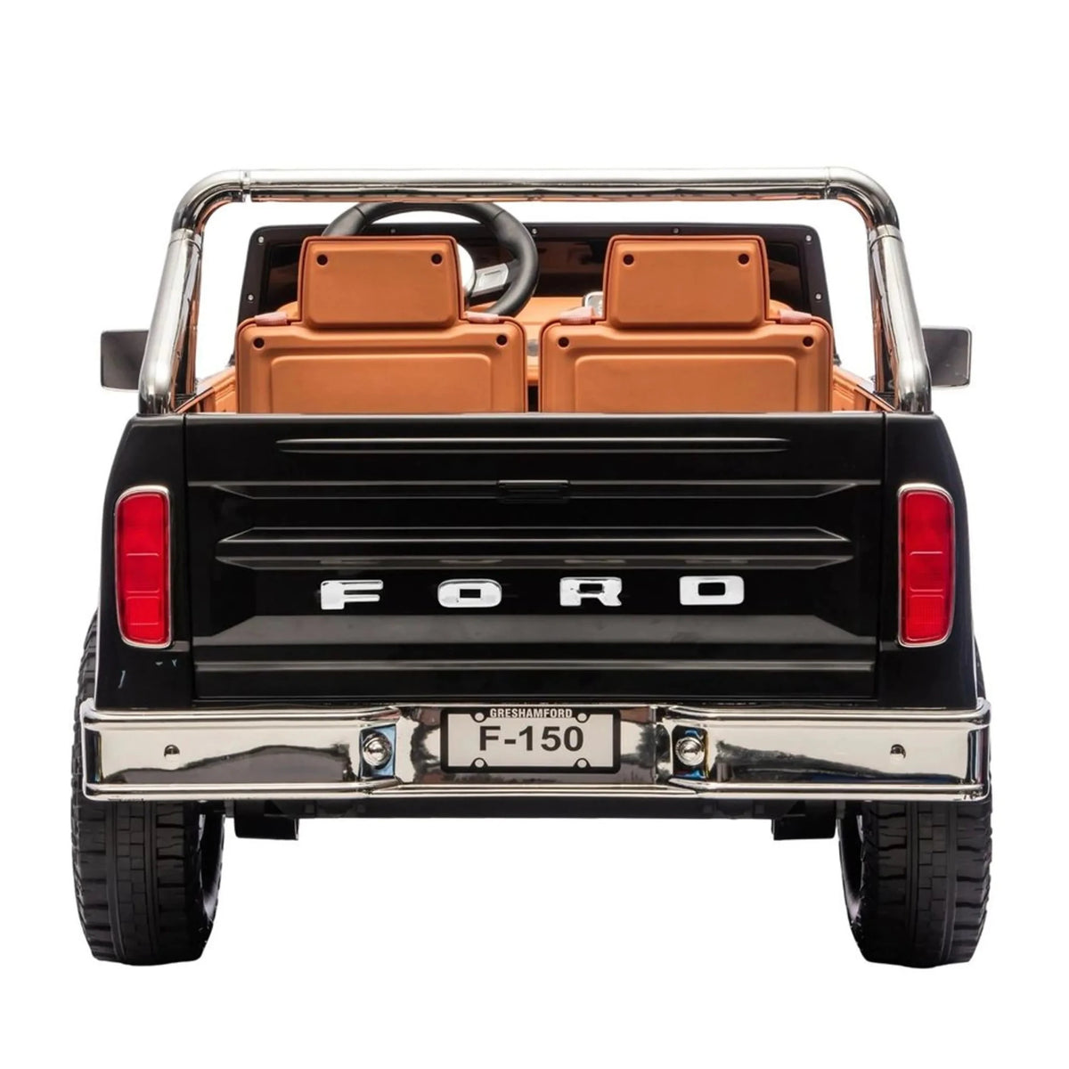 Ford F150 Classic Pickup Ride-On Eva 24V/4M Black S323 — image 7