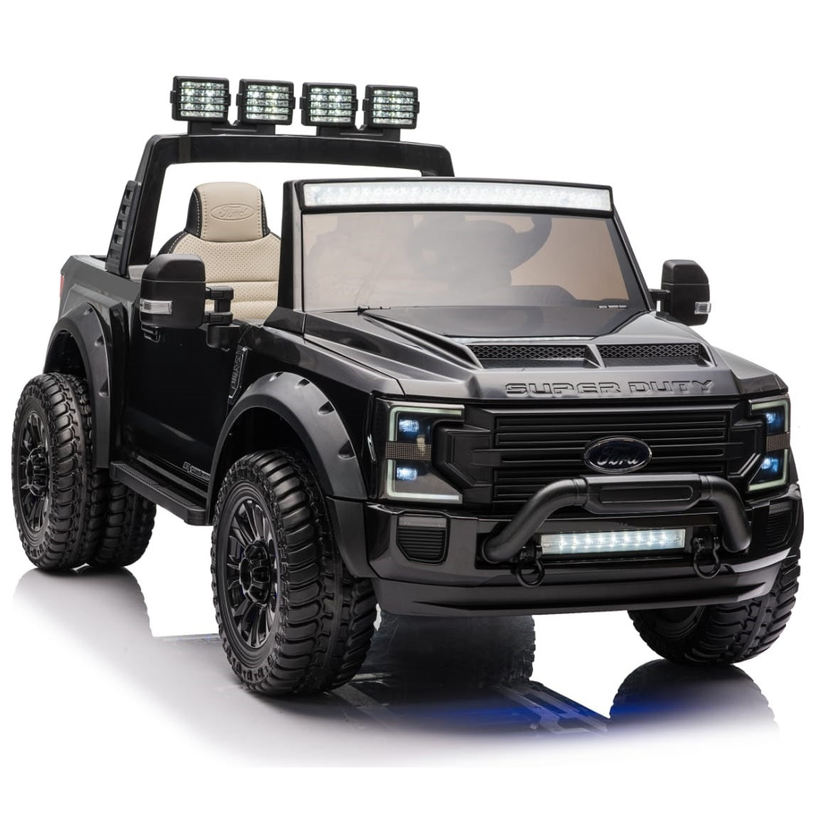 Ford Jeep 12V 4M Black LB - 2088EL - Colorland Toys