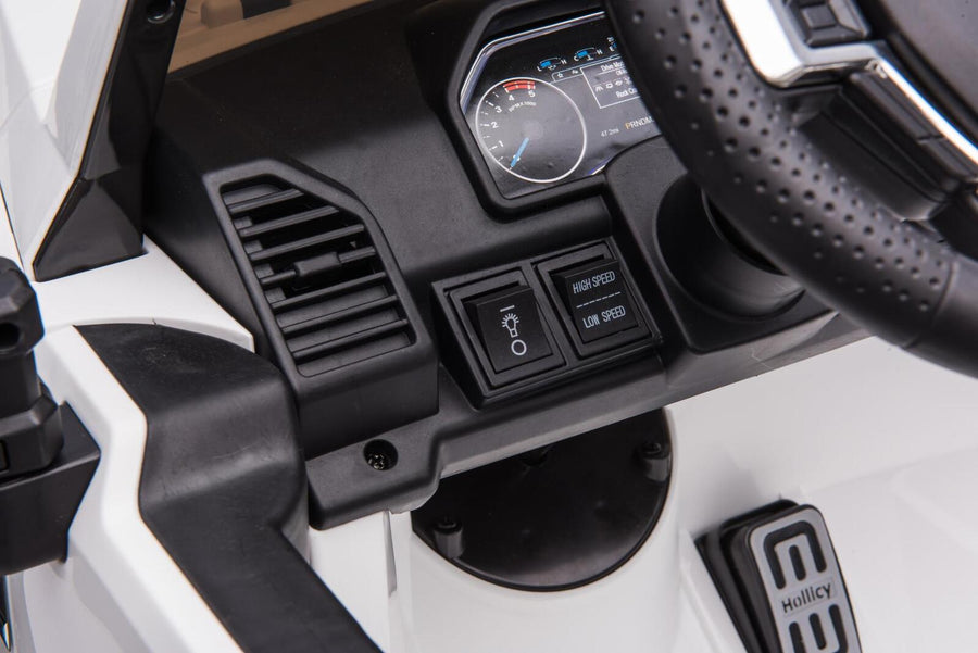 Ford Jeep 12V 4M White LB-2088EL