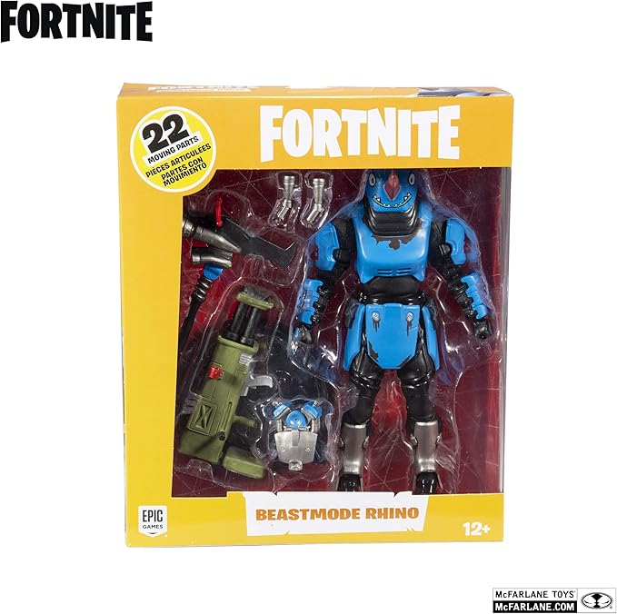 Fortnite Beastmode Rhino 7 inch Premium Action Figure 10732 — image 8